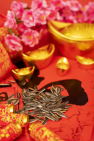 新年喜庆红火素材图片