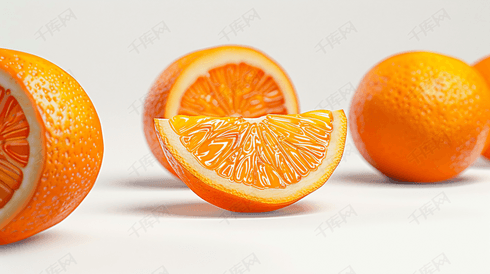营养美味的橙子摄影6