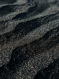 背景黑色磁性沙子的纹理