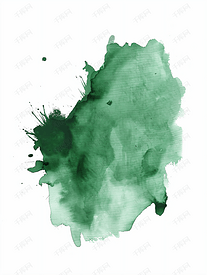 白色背景纹理水彩海绿点水彩画抽象绿松石背景