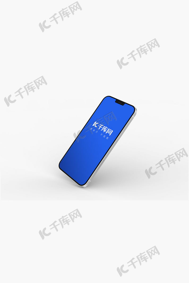 Iphone12样机苹果12样机智能手机模板展示设计蓝色简约样机模版免费下载 广告设计模版psd 千库网 图片编号