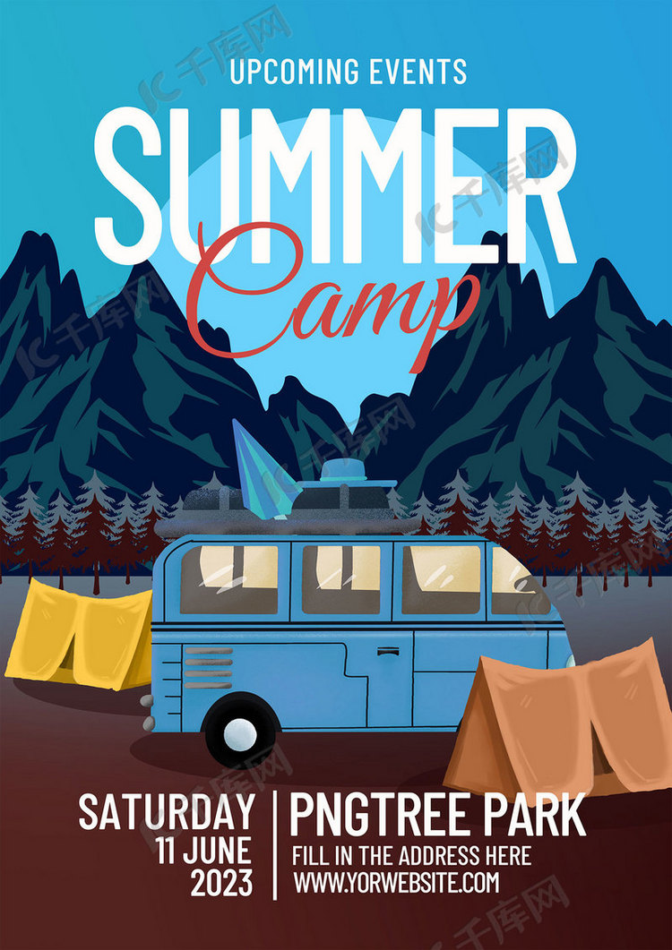 summercampflyer海报模板下载-千库网
