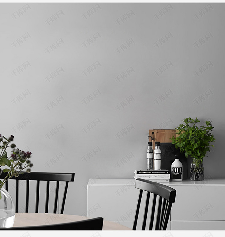 空白墙模板场景背景背景墙白色简约风格样机