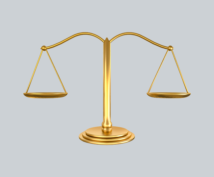 c4d金色质感天平装饰海报模板下载-千库网