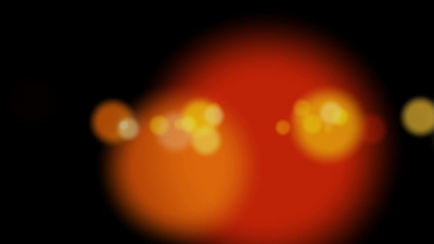 闪烁暖光光斑星芒柔焦特效带通道