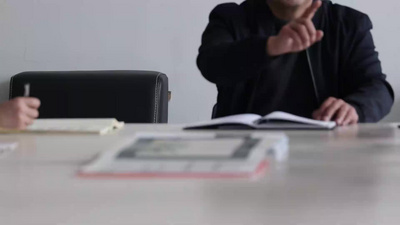警示教育反腐一言堂专横跋扈实拍素材