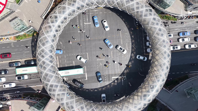 云南昆明城市风光地标建筑航拍实拍素材