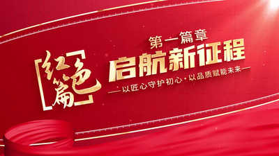 红色党政党建标题片头篇章视频素材
