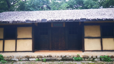 旅游景区湖南汨罗屈原故居实拍实拍素材