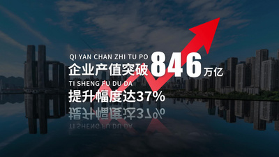 高清视频素材简洁数据标题字幕汇报展示视频