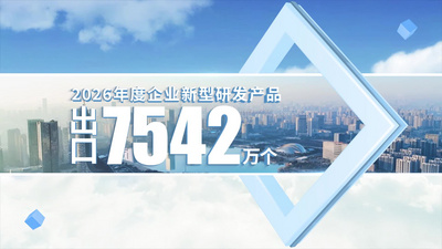 简洁大气企业数据标题字幕汇报展示视频