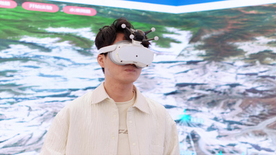 智慧平安高校实拍视频素材VR技术教学智慧应用场景实拍视频素材