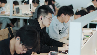 校园图书馆学习看书自习考研时光实拍素材