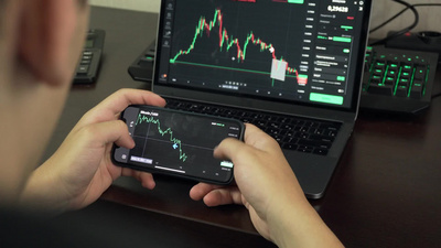 企业经济金融股票分析实拍视频实拍视频素材