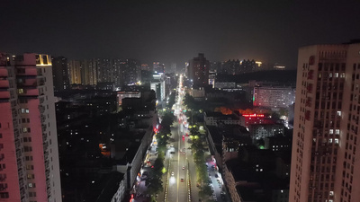 城市交通实拍视频素材航拍岳阳城市交通风景实拍素材