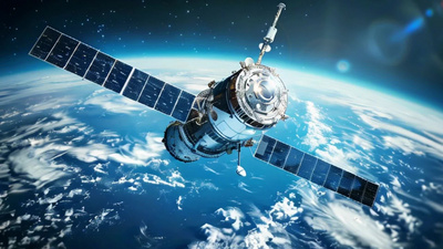 卫星地球宇宙星空航天AI视频素材