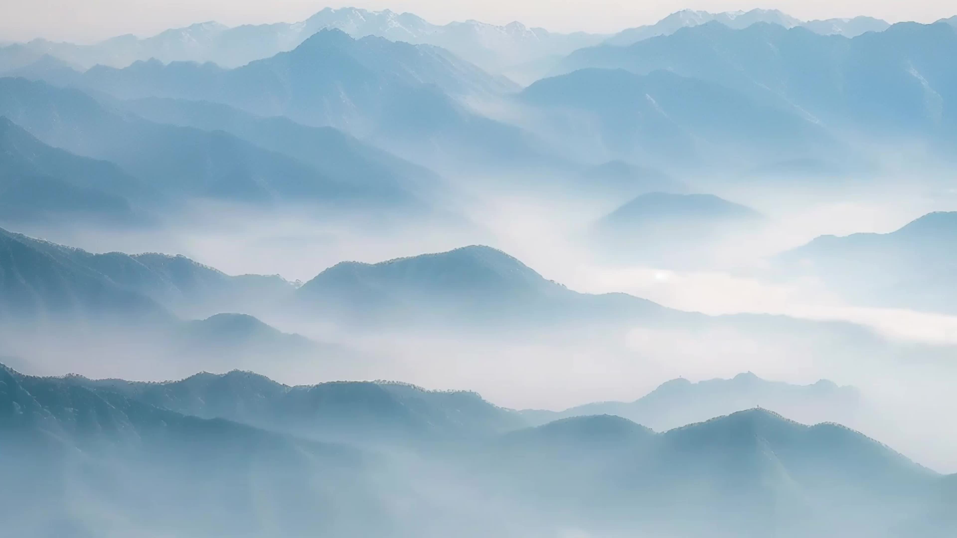4k水墨国风背景素材