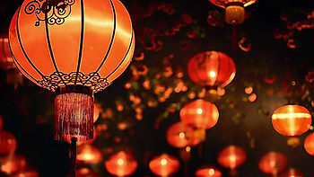4k新年春节元宵节节日灯笼视频近景素材实拍素材