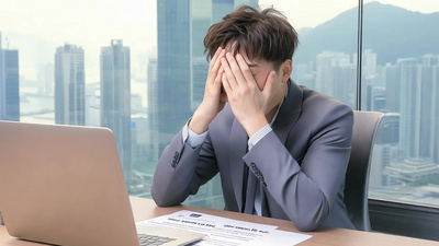 4K商务办公电脑工作男人视频