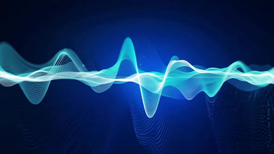 三维声音音频音波视频素材