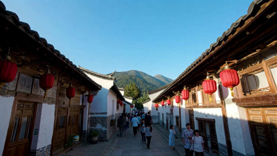 云南大理喜洲古镇旅游景点宣传视频