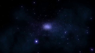 超震撼七彩星体粒子视频素材