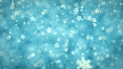 冰雪花实拍视频素材清新雪花飘落漫天飘雪背景高清视频