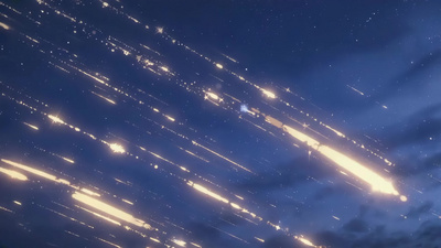 宇宙梦幻星空背景画面素材