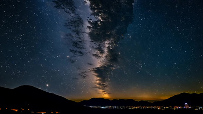 宇宙星空星河星系视频繁星实拍视频素材
