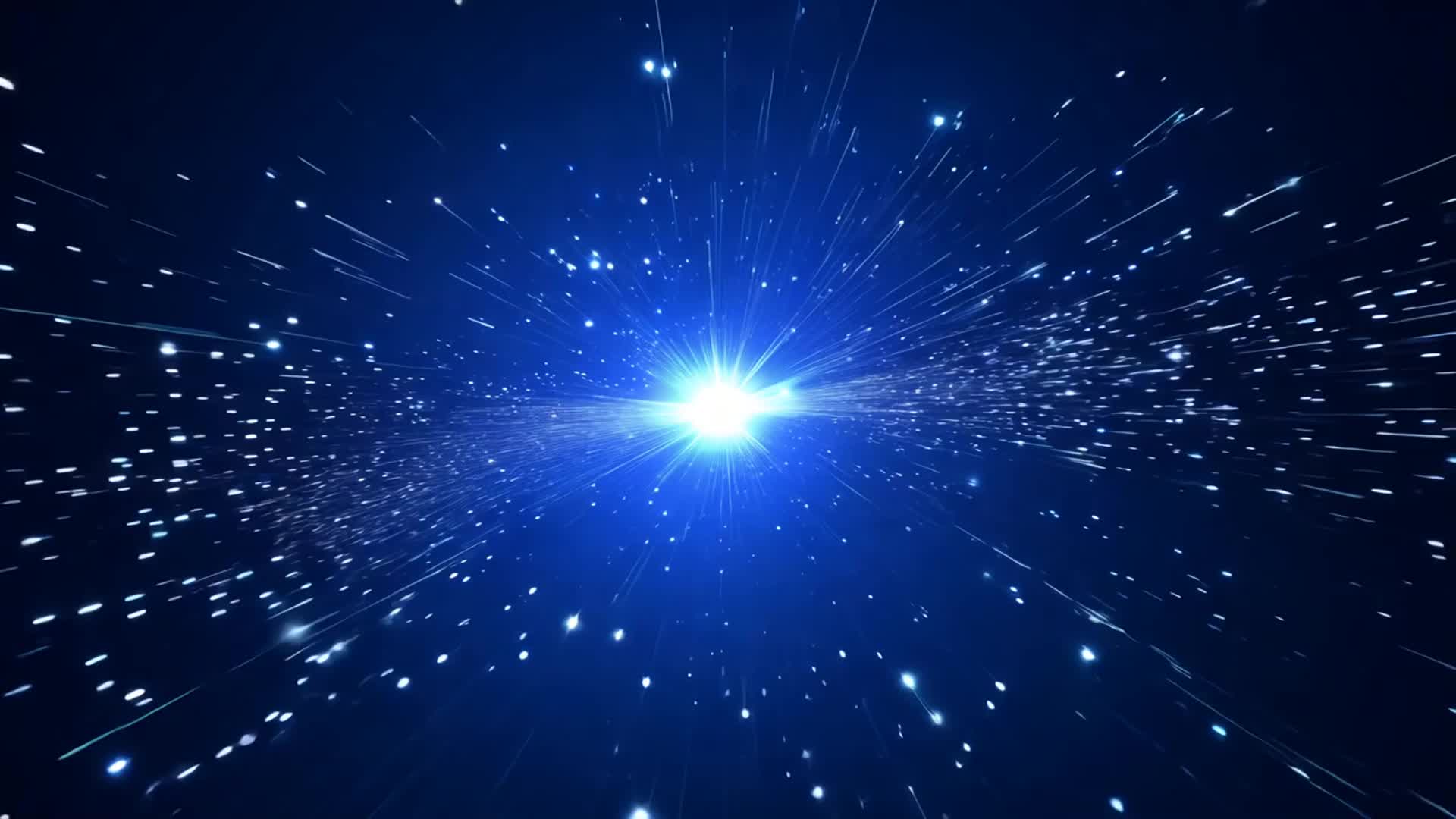 科幻蓝色科技蓝光光晕素材