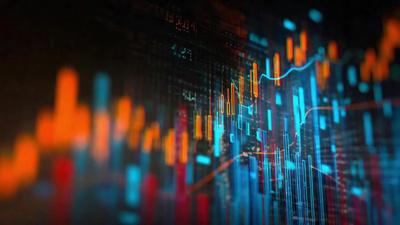 4K金融行业投资理财股票上涨