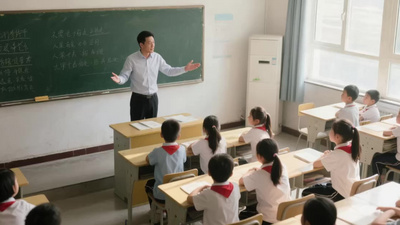4k教育教师学校视频实拍
