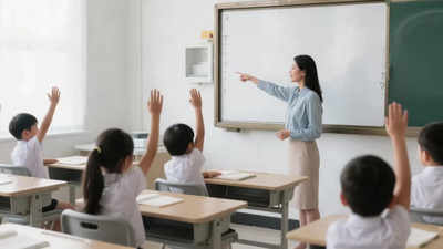 4k校园学生老师教育视频实拍