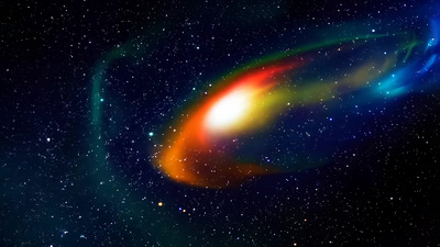 星云星空繁星宇宙极光视频视频实拍