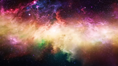 星空繁星宇宙星辰极光视频实拍视频素材