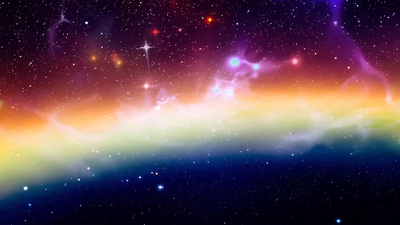 极光实拍视频素材星空繁星宇宙极光视频太空实拍视频素材