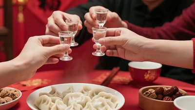 新年春节传统节日团圆喜庆氛围视频素材