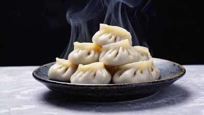 小年冬至水饺新年食物视频视频实拍