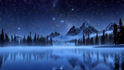 梦幻星辰背景星河动态视频