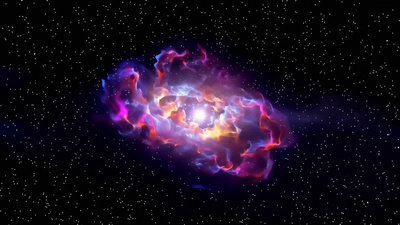 星云星空银河夜空星辰视频实拍素材