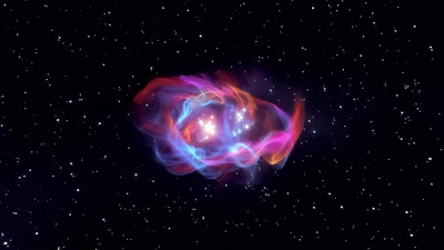 星云星空银河星海星辰视频实拍素材