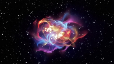 星云星空银河星辰繁星视频实拍素材