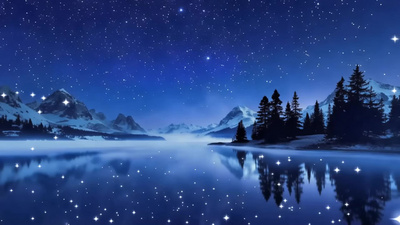 星辰背景图实拍视频素材梦幻星点星辰背景动态视频