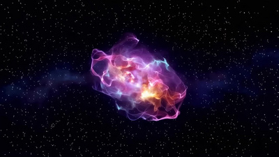星云星空银河星辰视频天文实拍视频素材