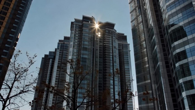 实拍视频素材楼房房产地产建筑房屋视频视频实拍