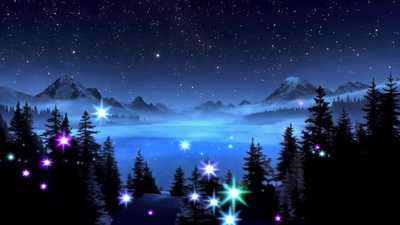 星辰背景图实拍视频素材梦幻星辰背景动态视频夜空