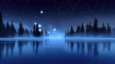 梦幻星辰背景动态星河视频