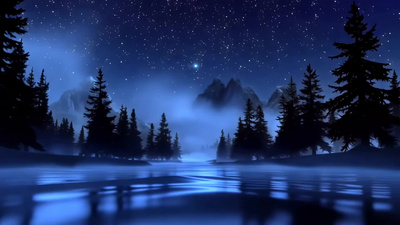 梦幻星辰背景动态视频星空