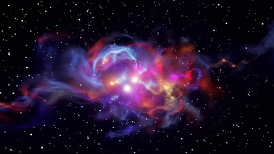 星云星空太空银河星辰视频实拍视频素材