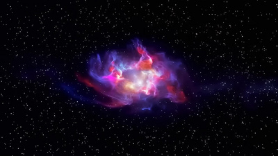 星云太空星空银河星辰视频视频实拍